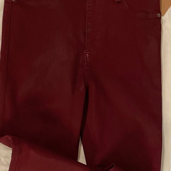 PISTOLA - Lennon High Rise Crop Boot in Coated Merlot | Size: 27W | NWT/NEW - Picture 9 of 9